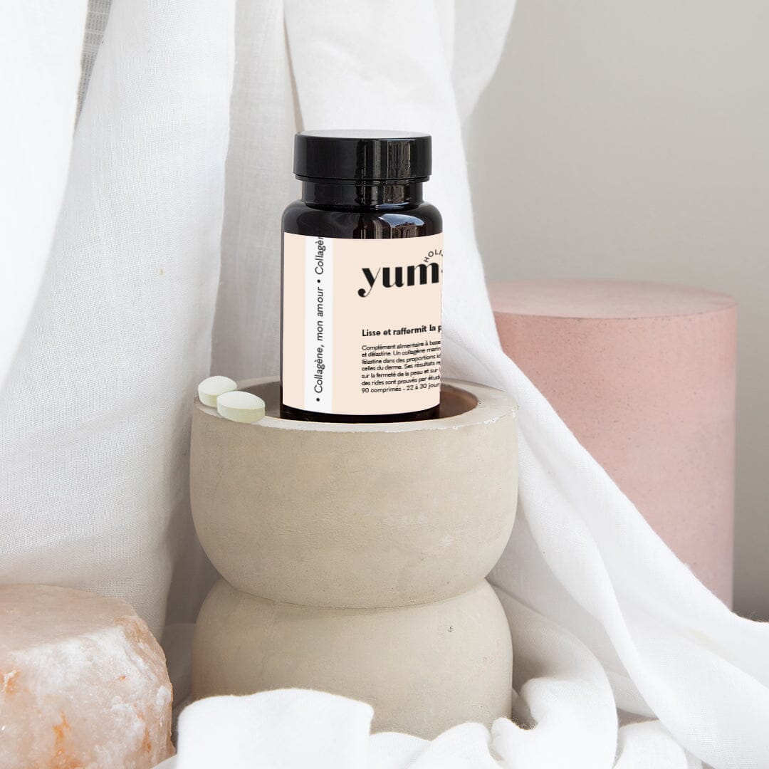 COLLAGENE, MON AMOUR - Lisse et raffermit la peau Complément Alimentaire YUM HOLISTICS 