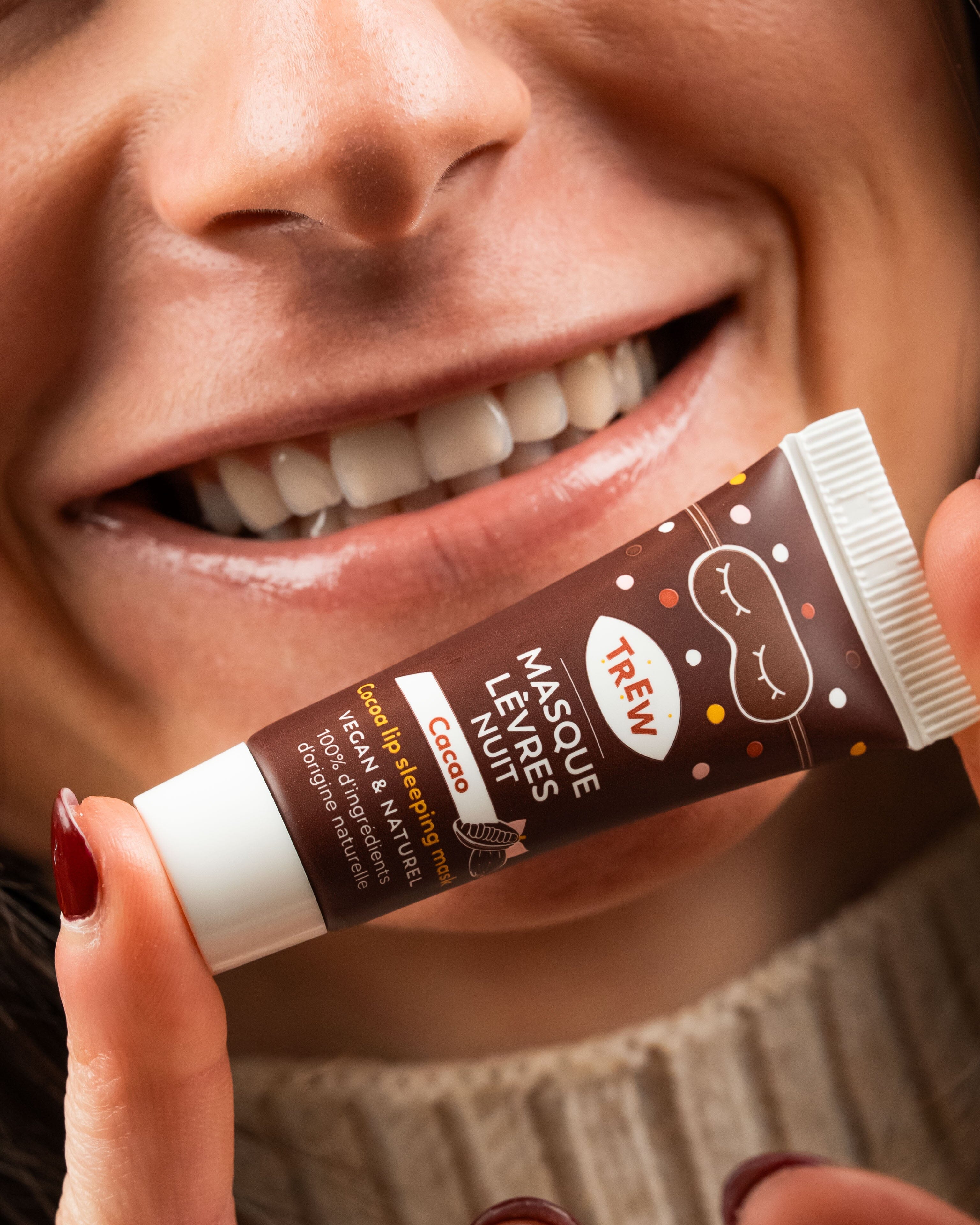 Baume à lèvres nuit Cacao Soin lèvres TREW 