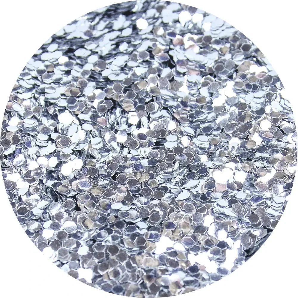 Paillettes Argenté Grosses Maquillage Si Si La Paillette 