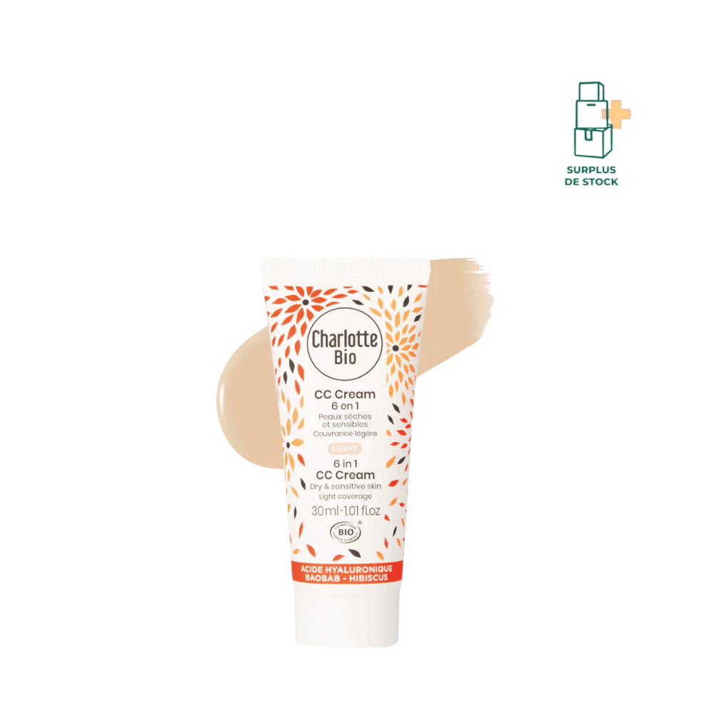 La CC crème BIO Light - Peaux claires CC crème CHARLOTTE BIO 30 ml Peaux claires 