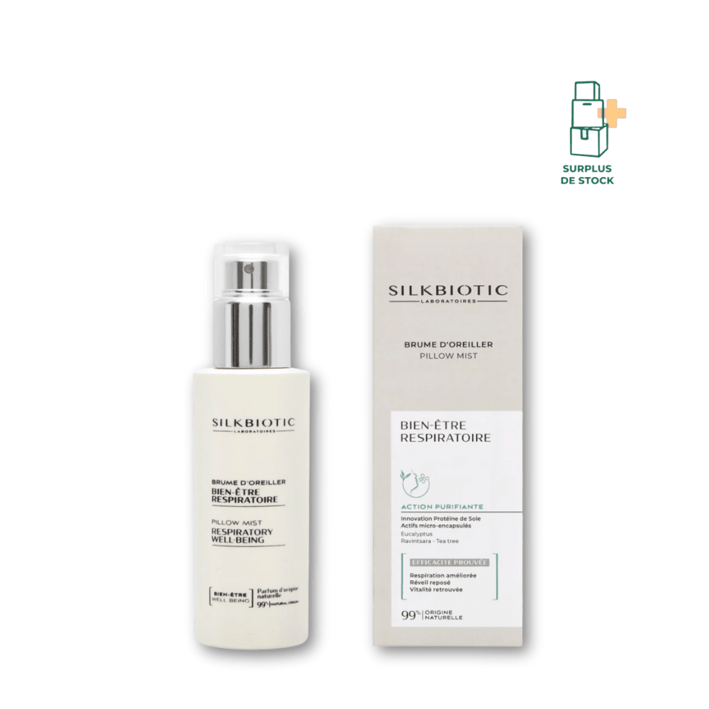Brume d'oreiller à la soie - Bien-être respiratoire Soin Visage SILKBIOTIC Spray 50 ml 