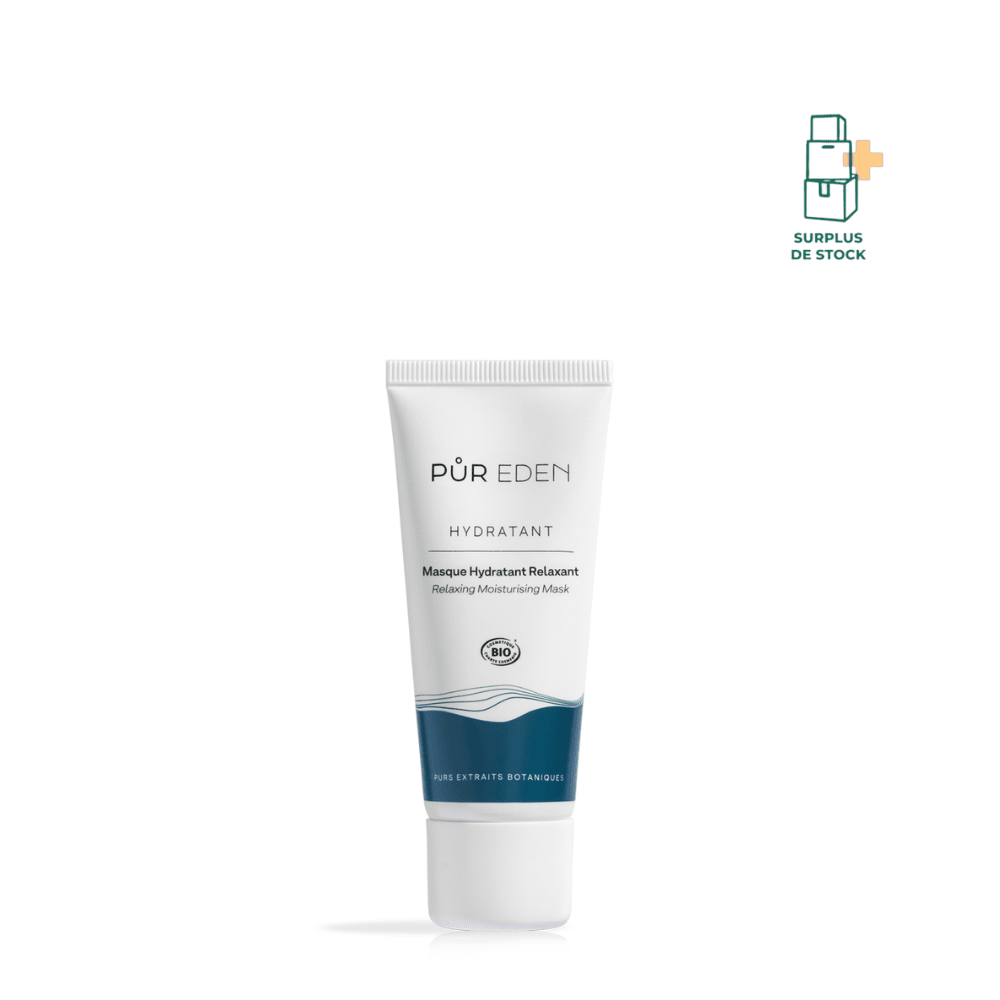 MASQUE HYDRATANT RELAXANT Soin Visage Pur Eden 40 ml 