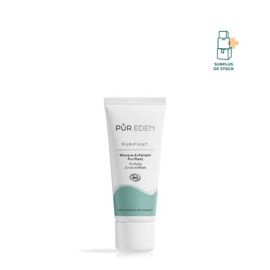 MASQUE EXFOLIANT PURIFIANT Soin Visage Pur Eden 40 ml 