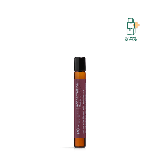 ROLL-ON AROMA CONCENTRATION huile essentielle Pur Eden Roll-on 10 ml 