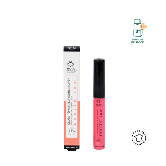 Gloss réparateur Sublim'Lips Soin Visage BIOTIC Phocea 6 ml 