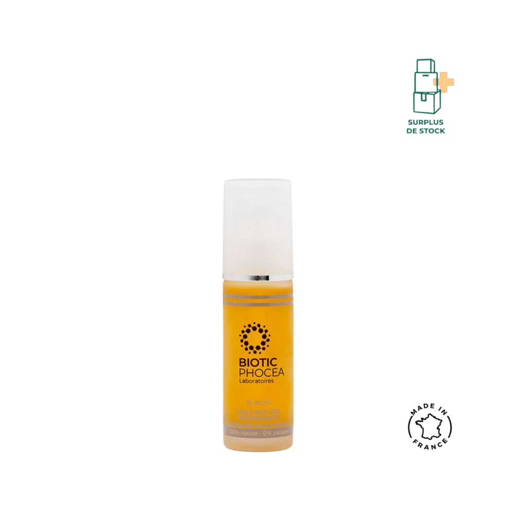 Huile anti-âge régénérante Soin Visage BIOTIC Phocea 30 ml 