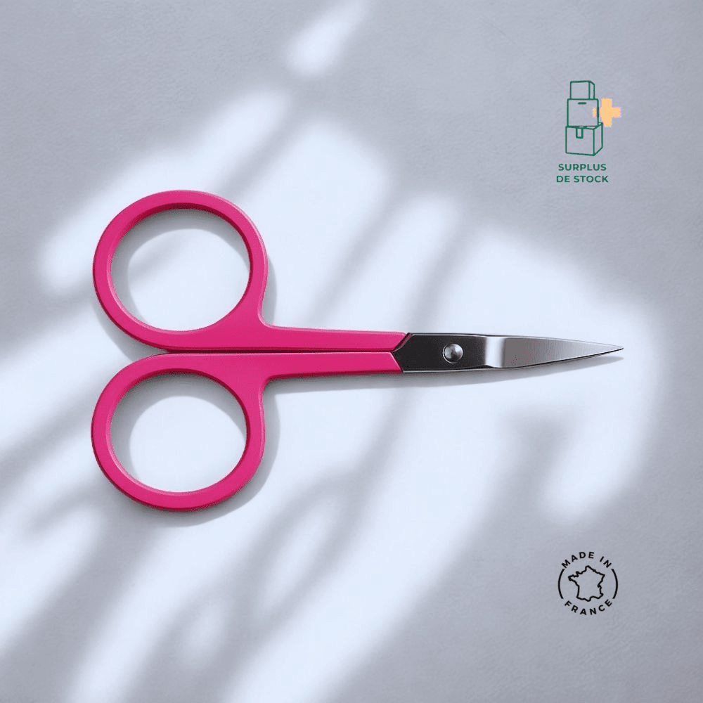 Ciseaux à sourcils Accessoires BIOTIC Phocea Couleur : Rose Fluo 