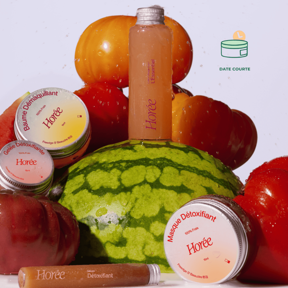 Routine Détoxifiante Routine Horée produits frais : utilisation 2 à 4 mois après ouverture 
