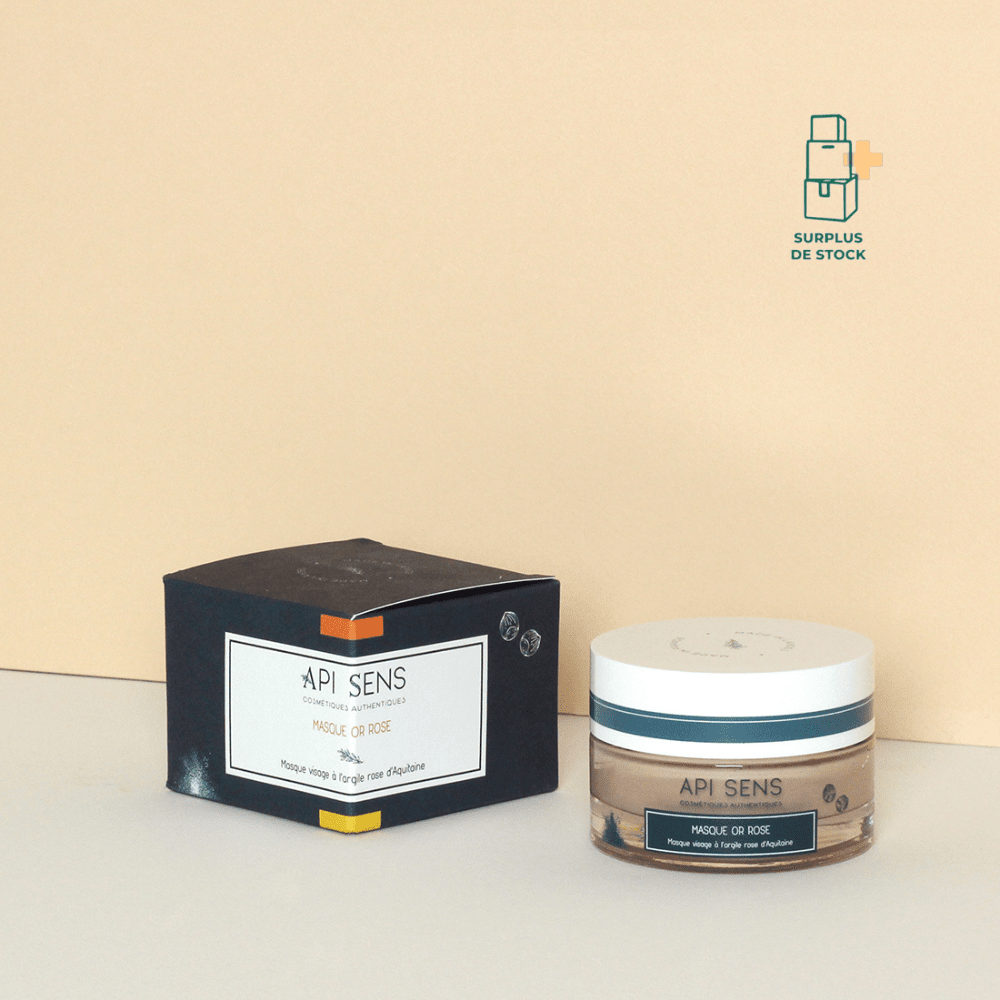 Masque Or Rose - Masque à l'argile Soin Visage API SENS 50 ml 