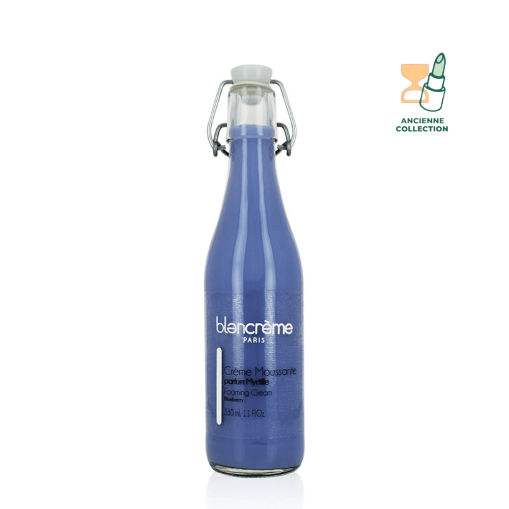 CREME MOUSSANTE MYRTILLE Soin Corps BLANCRÈME 330 ml Parfum Myrtille 🫐 