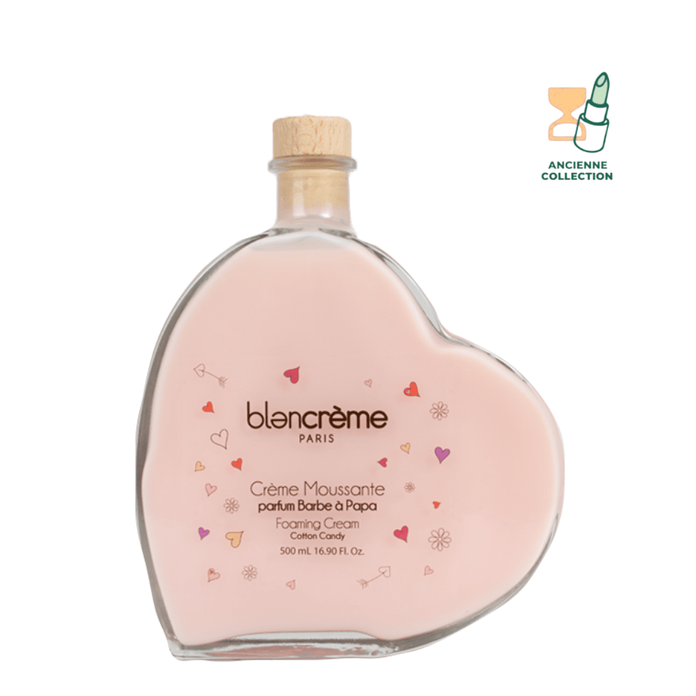 CREME MOUSSANTE BARBE À PAPA Soin Corps BLANCRÈME 500 ml Parfum Barbe à papa 🍡 