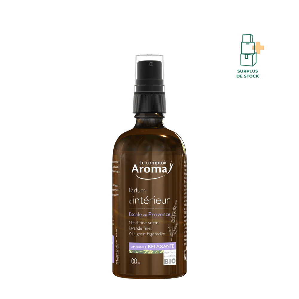 PARFUM D'INTERIEUR ESCALE PROVENCE Parfum Le Comptoir Aroma 100 ml Notes : Lavande & Mandarine verte 