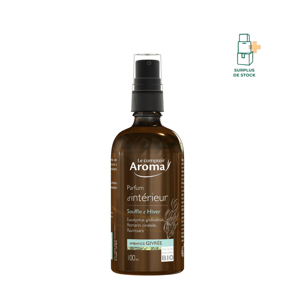 PARFUM INTERIEUR SOUFFLE HIVER Parfum Le Comptoir Aroma 100 ml Notes : Eucalyptus & Romarin 