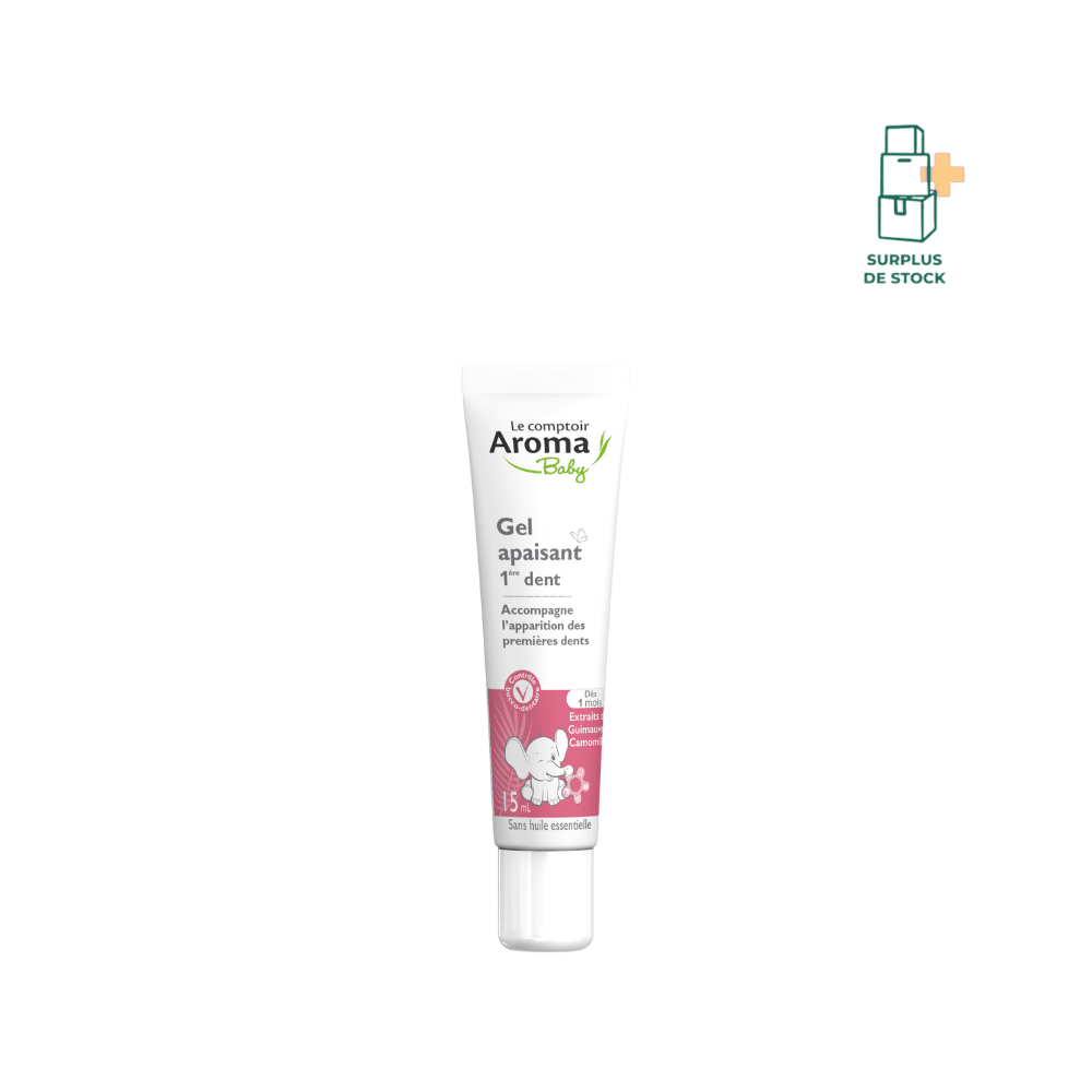 GEL APAISANT 1ERE DENT BÉBÉ Soin Corps Le Comptoir Aroma 15 ml Dès 1 mois 