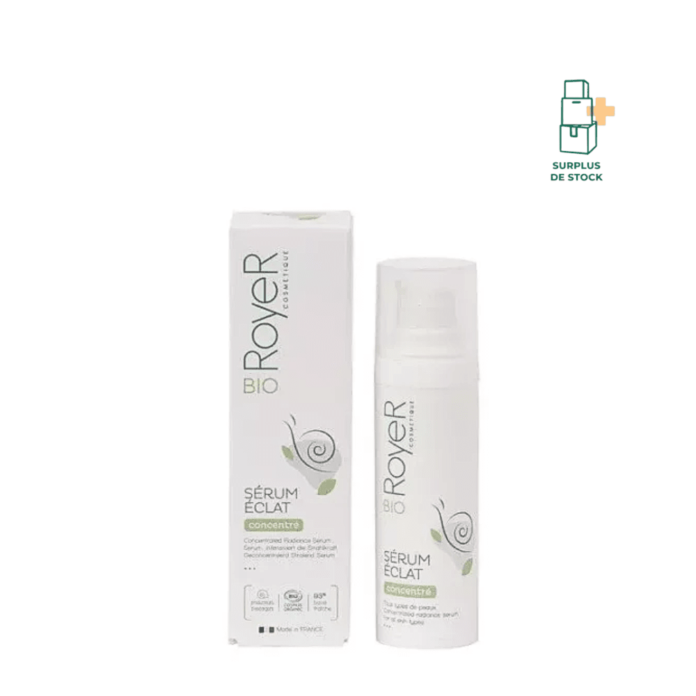 Serum concentré éclat - anti-âge lissant et raffermissant Soin Visage Royer 30 ml Excellent sur YUKA 