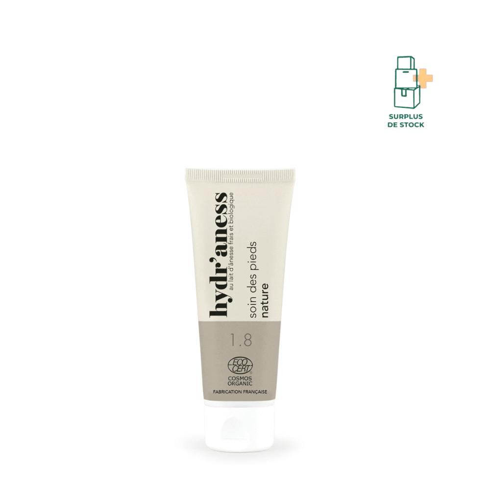 Crème pour les pieds naturelle certifiée bio au lait d’ânesse Soin Corps Hydr'aness 75 ml 