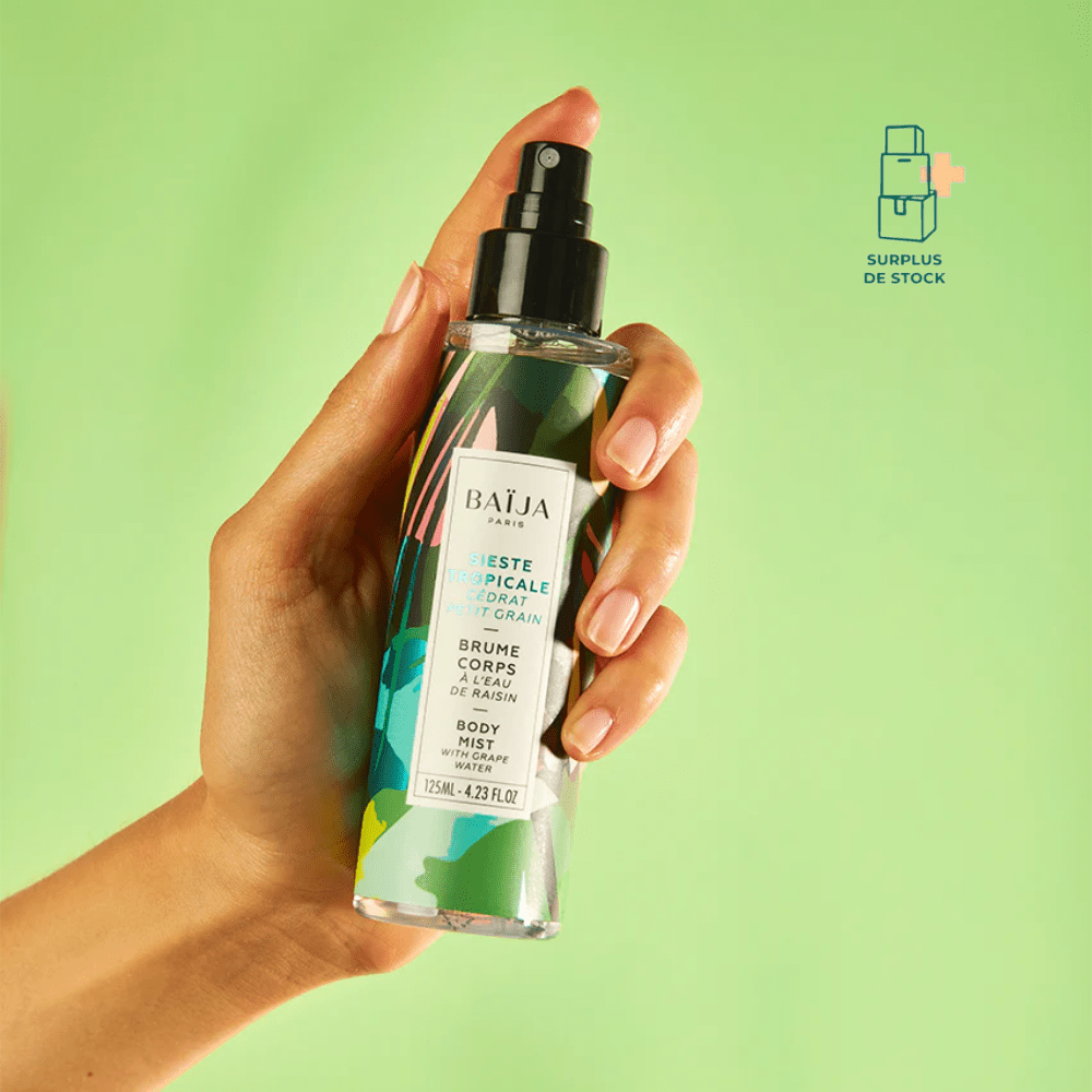 Brume Corps Sieste Tropicale Soin Corps BAÏJA 125 ml 