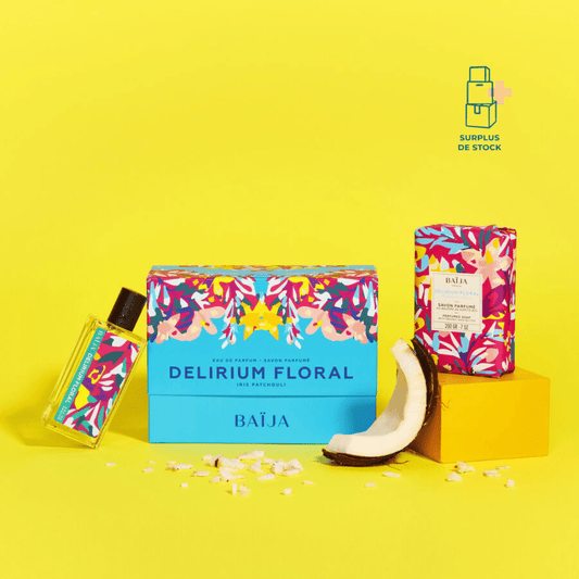 Delirium Floral - Coffret Parfum et Savon Solide Parfum BAÏJA 50 ml + 200 g 