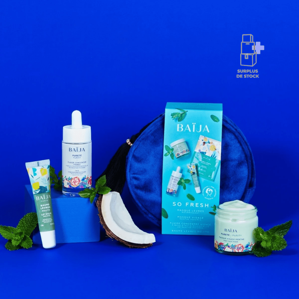 Pureté So Fresh - Coffret Soin Visage Parfum BAÏJA 50 ml + 200 g 