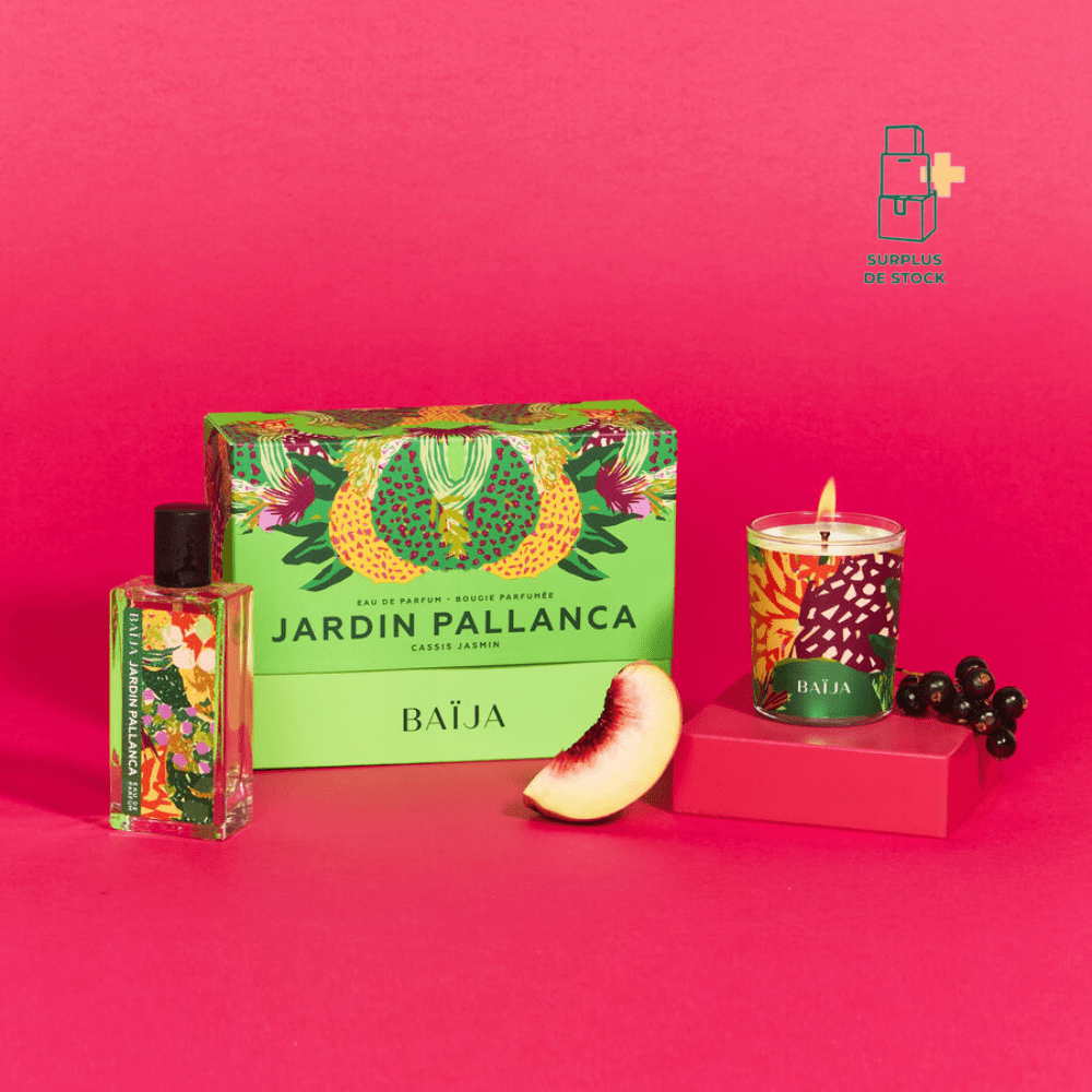 Jardin Pallanca- Coffret Parfum et Bougie Parfum BAÏJA 50 ml & 75 g 