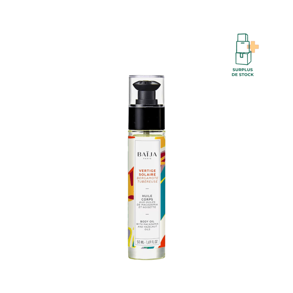 Huile Corps Vertige Solaire Soin Corps BAÏJA 50 ml 