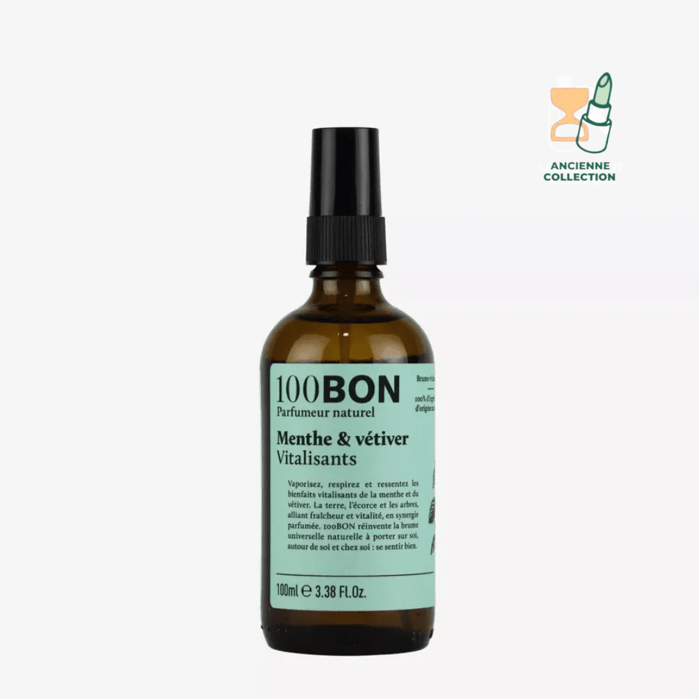 MENTHE & VETIVER - Brume parfumée Parfum 100BON Spray 100 ml Famille olfactive : Frais 