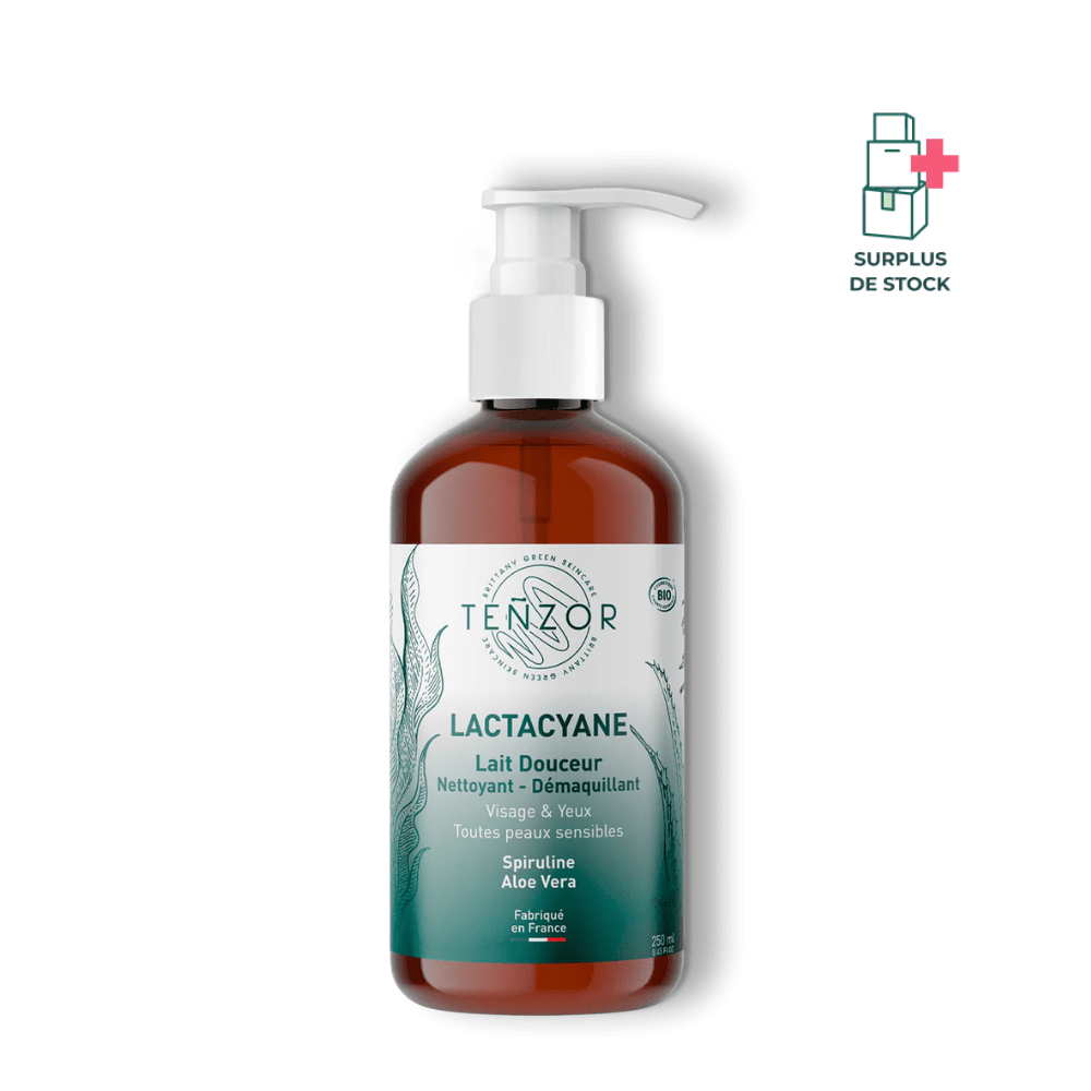 Lait Démaquillant Douceur LACTACYANE BIO Soin Visage TEÑZOR 250 ml 