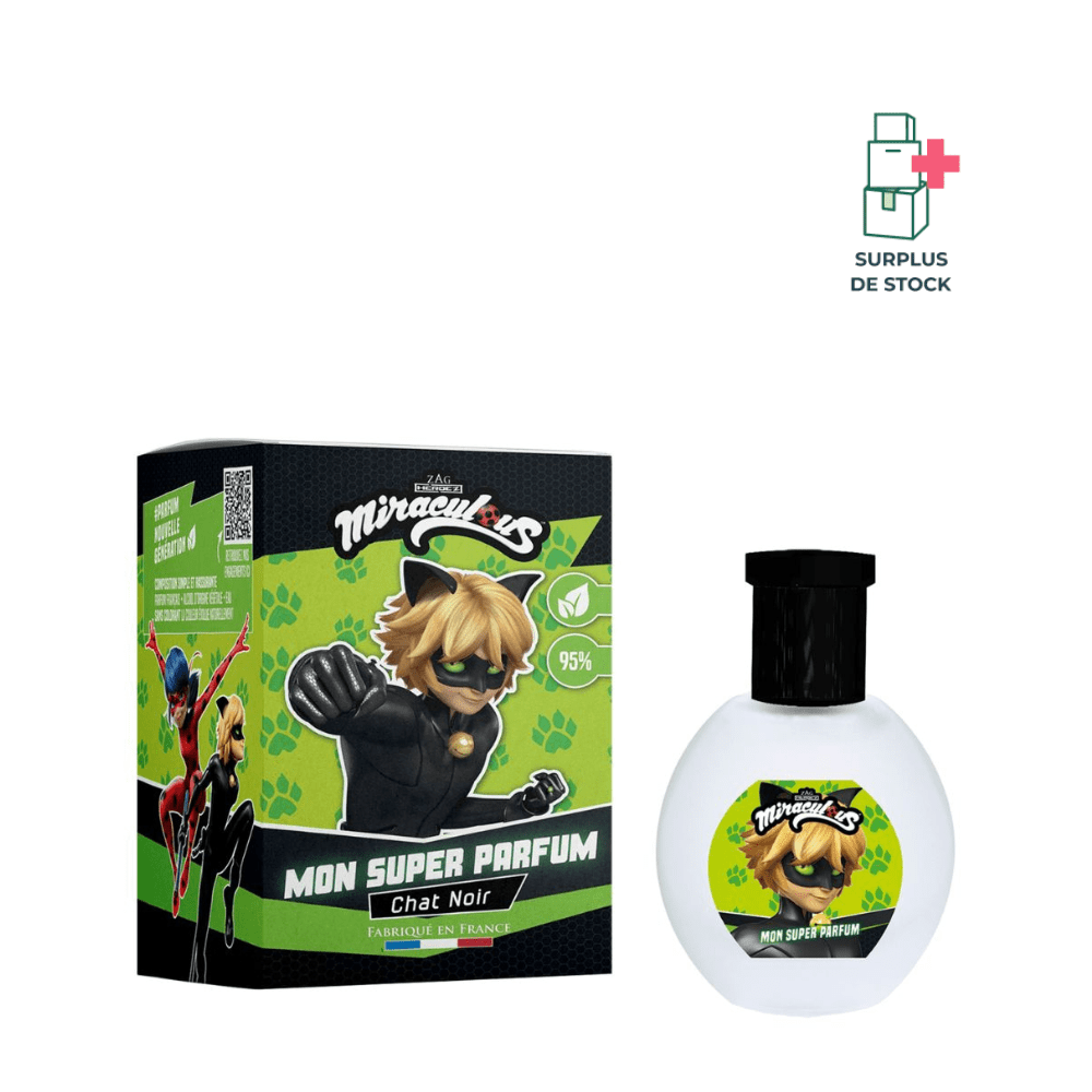 MIRACULOUS - CHAT NOIR mon super parfum eau de toilette Parfum Compagnie Européenne des Parfums Flacon 50 ml - Fruité & Hespéridé 
