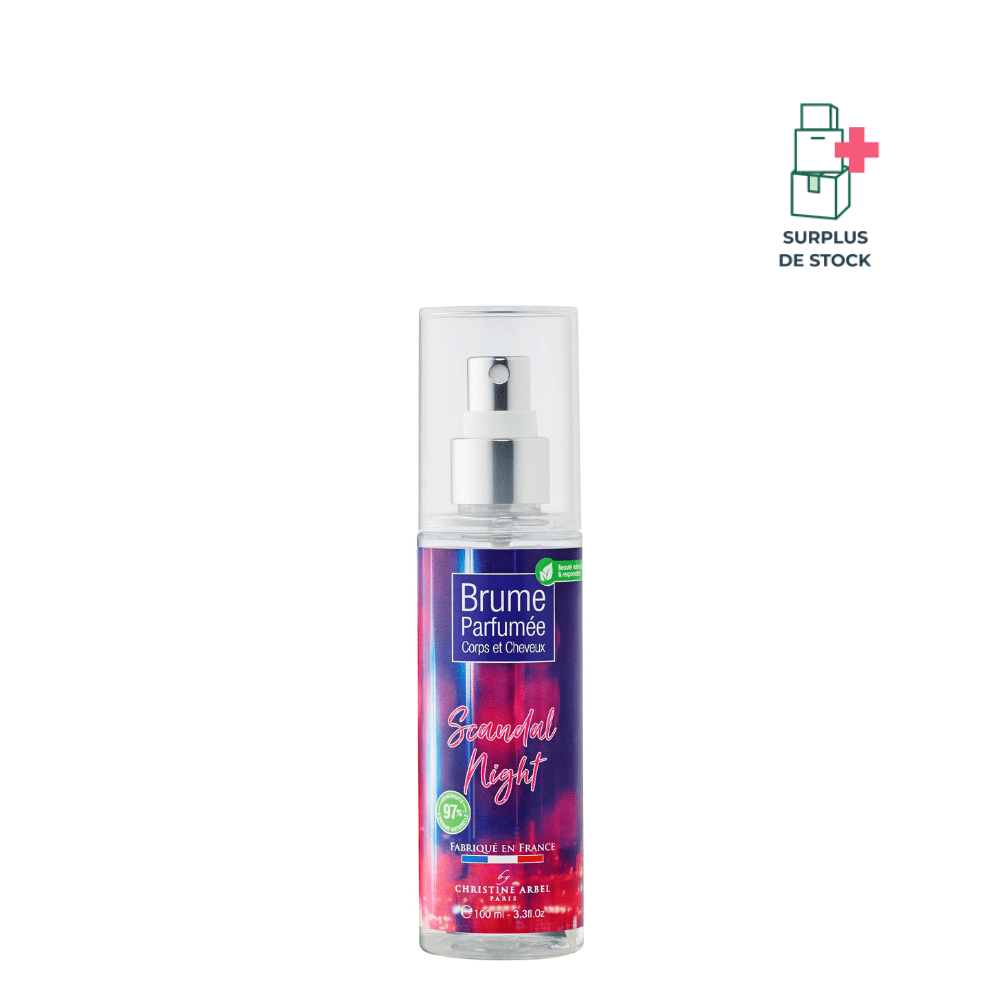 CHRISTINE ARBEL - Brume Corps et Cheveux SCANDAL NIGHT Parfum Compagnie Européenne des Parfums Flacon 100 ml - Oriental 