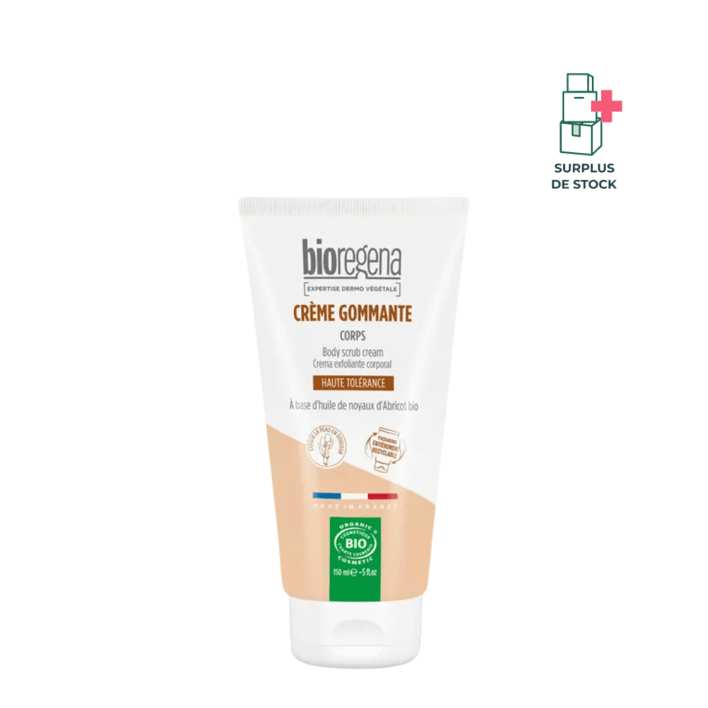 Crème Gommante - Adoucit la peau Soin Corps BIOREGENA 150 ml 
