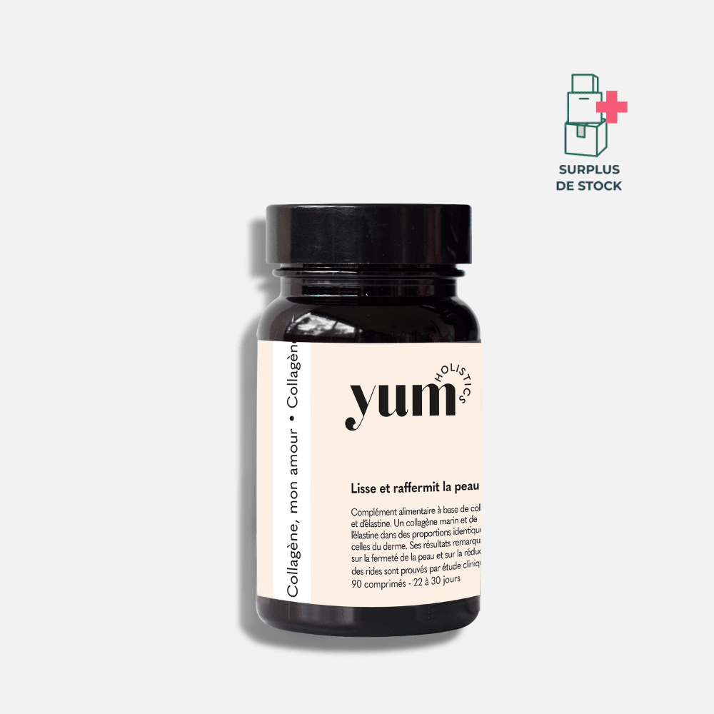 COLLAGENE, MON AMOUR - Lisse et raffermit la peau Complément Alimentaire YUM HOLISTICS Cure de 22 à 30 jours 