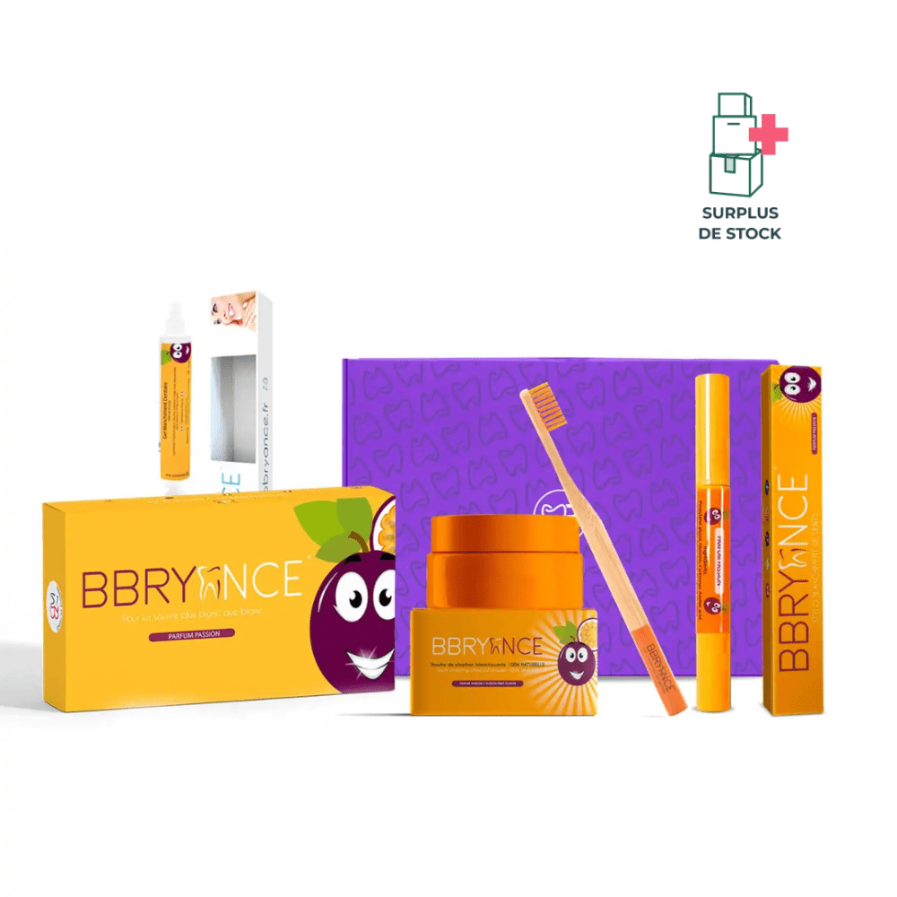 COFFRET PASSION - Purifie et blanchit les dents Soin dentaire Bbryance Coffret soin dentaire 