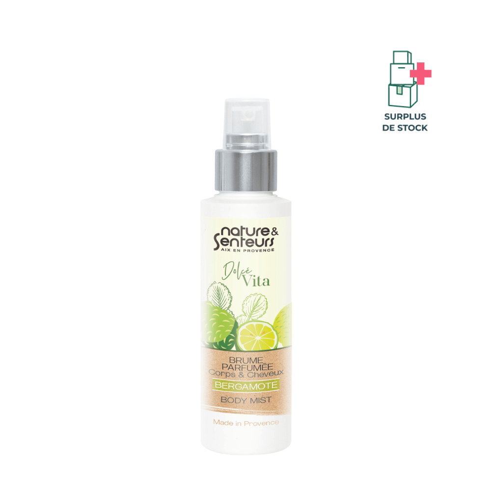 Brume parfumée Dolce Vita - Bergamote Parfum Nature & Senteurs 100 ml 