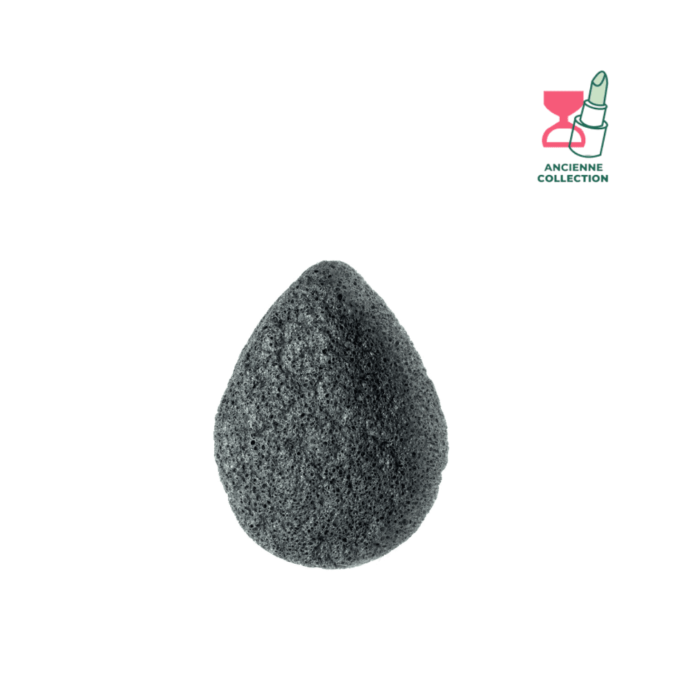 Eponge Konjac Charbon de bambou - Visage - Purifiante Accessoire Horizane Santé 