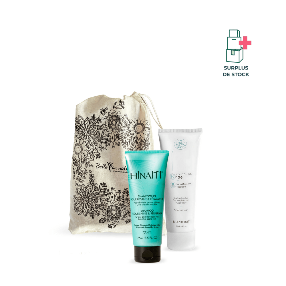 Duo Skin minimalism Cheveux BIO Box Beauté Belle au Naturelle Coffret duo capillaire 