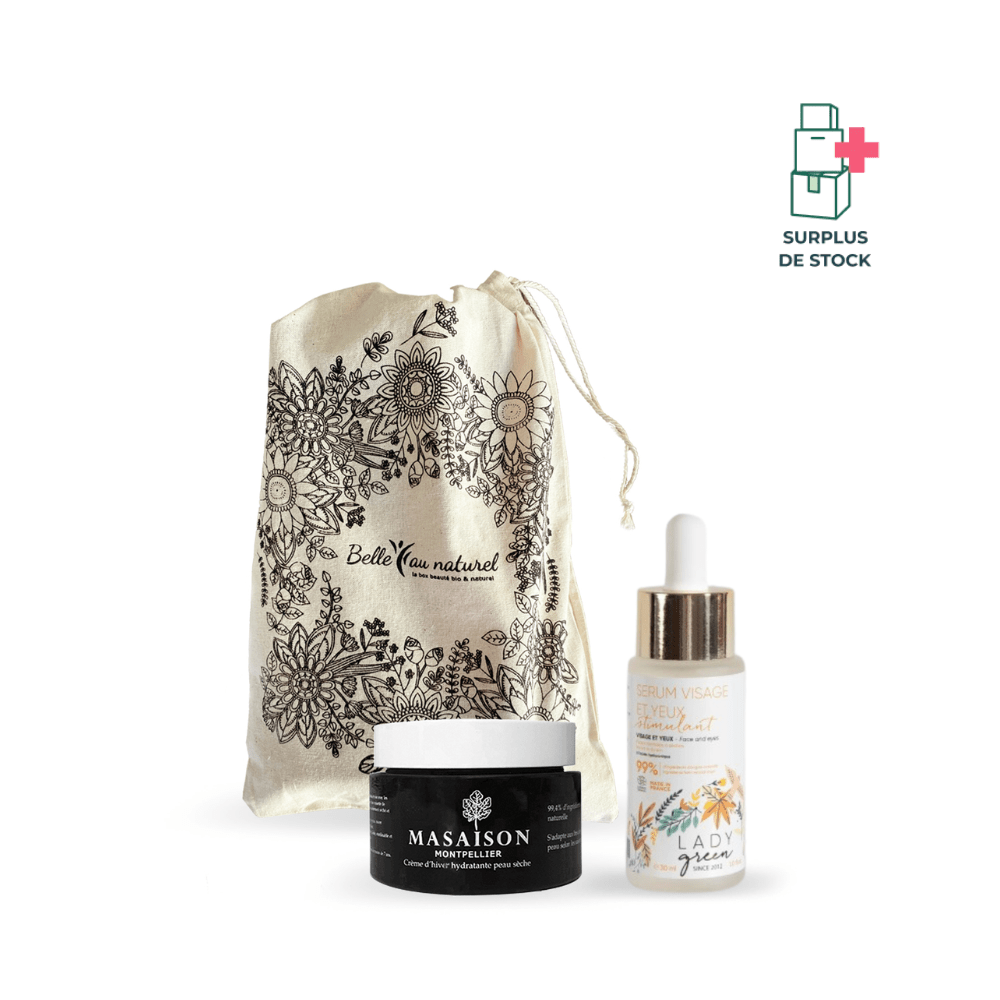 Duo Skin minimalism booster d'éclat BIO Box Beauté Belle au Naturelle Coffret duo booster d'éclat 