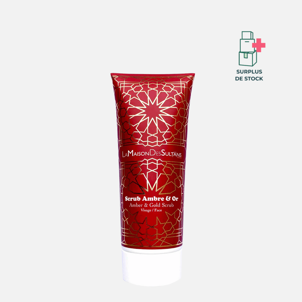 SCRUB AMBRE ET OR Soin Visage LA MAISON DES SULTANS 75 ml 