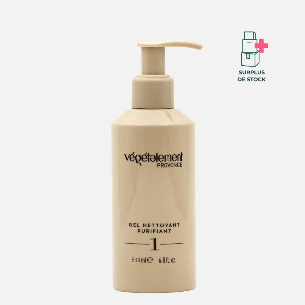 Gel nettoyant purifiant Soin Visage Végétalement Provence Format SPA : 500 ml 