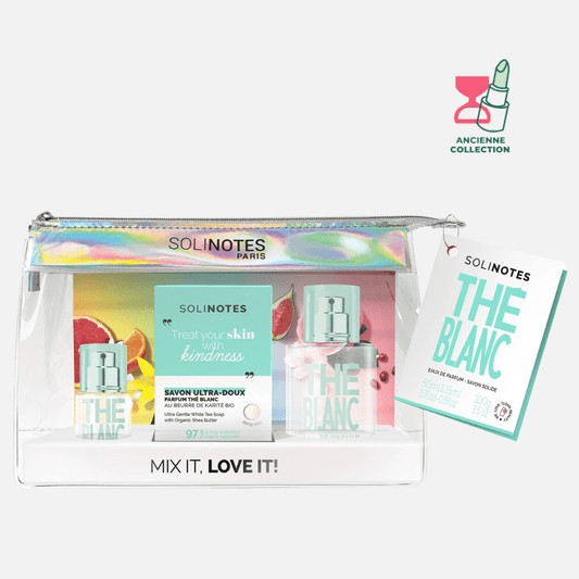 TROUSSE THE BLANC Parfum SOLINOTES Trousse Trio Thé Blanc 