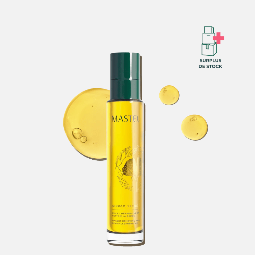 Huile Mixte - Démaquille et Nettoie la Barbe soins visage Mastel 100 ml - 5-en-1 
