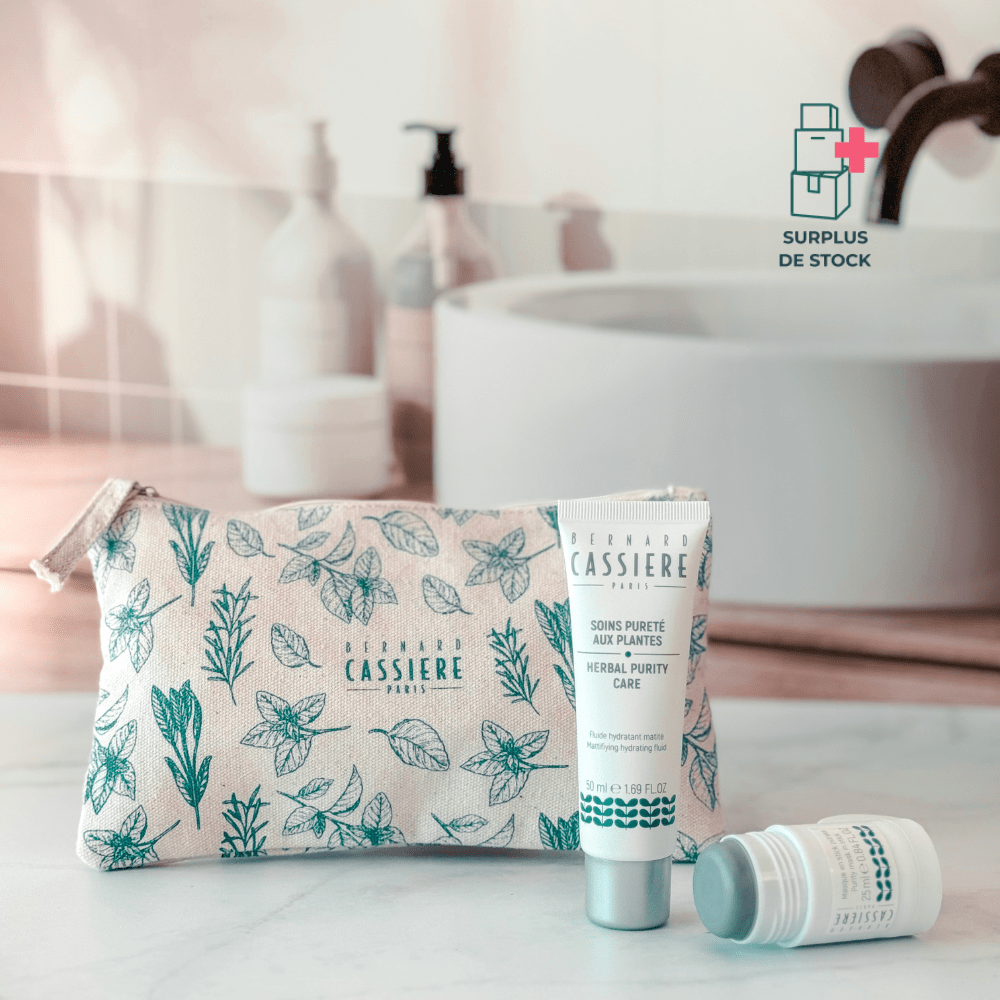 TROUSSE PURETÉ - Pour peaux jeunes Soin Corps BERNARD CASSIERE tube 50 ml + stick 25 ml 