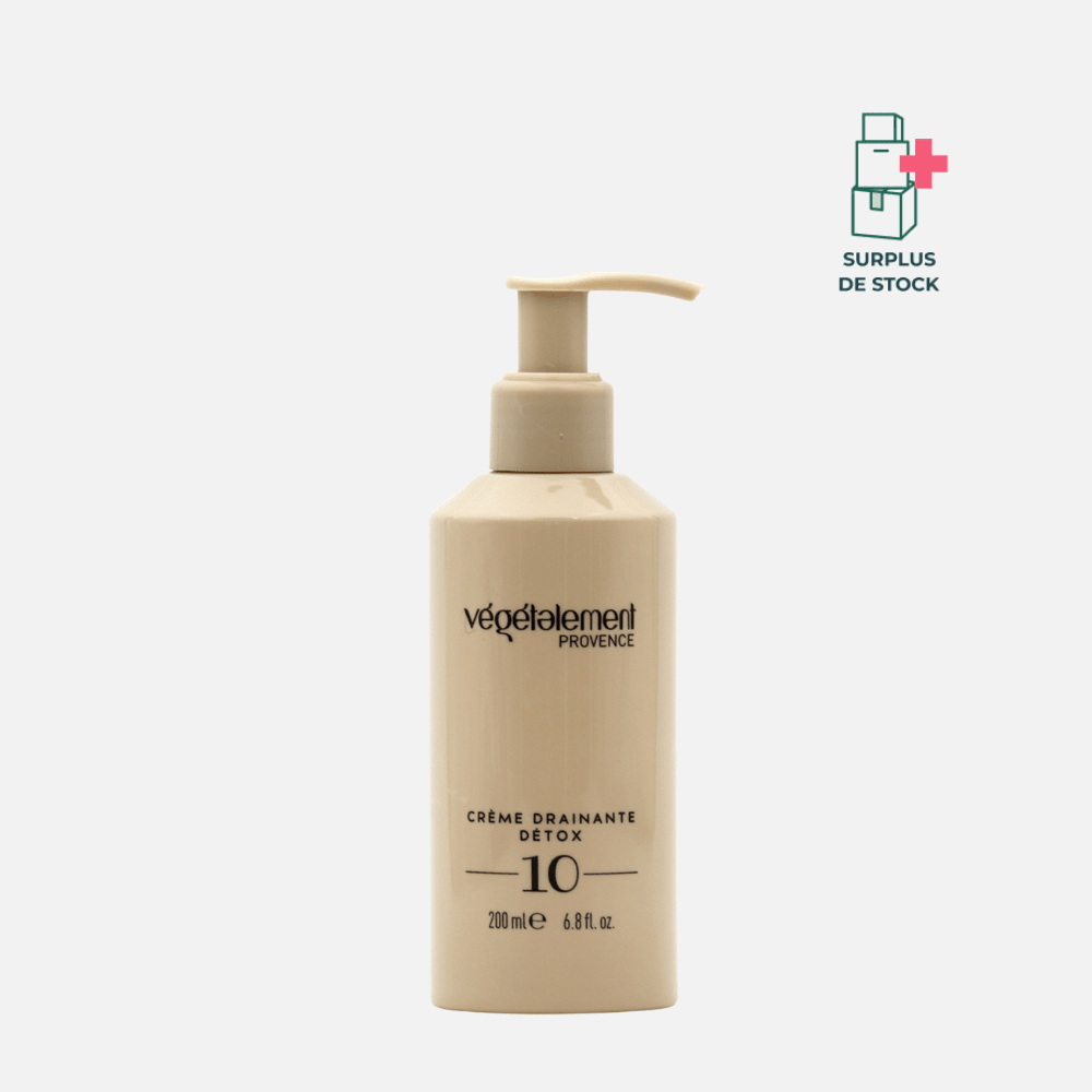 Crème drainante détox n°10 Soin Visage Végétalement Provence 200 ml 
