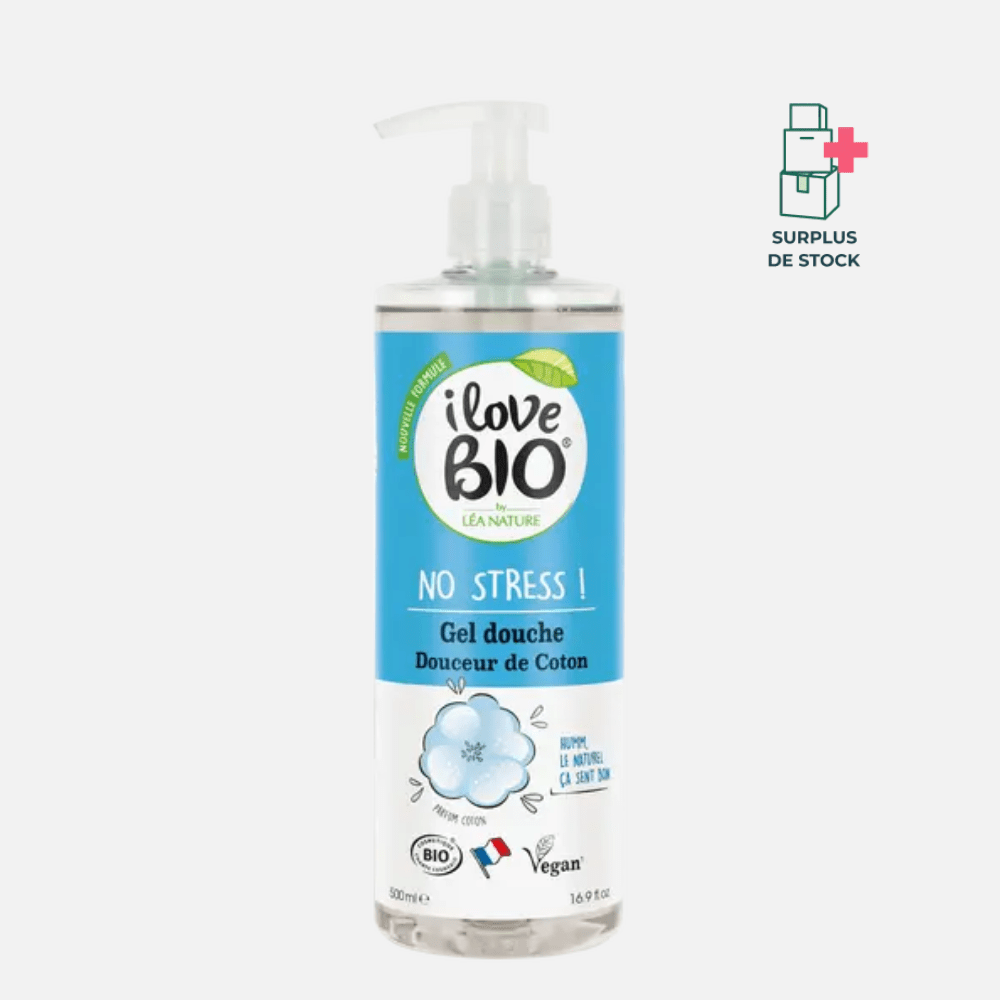 Gel douche douceur de coton Soin Corps I LOVE BIO 500 ml 
