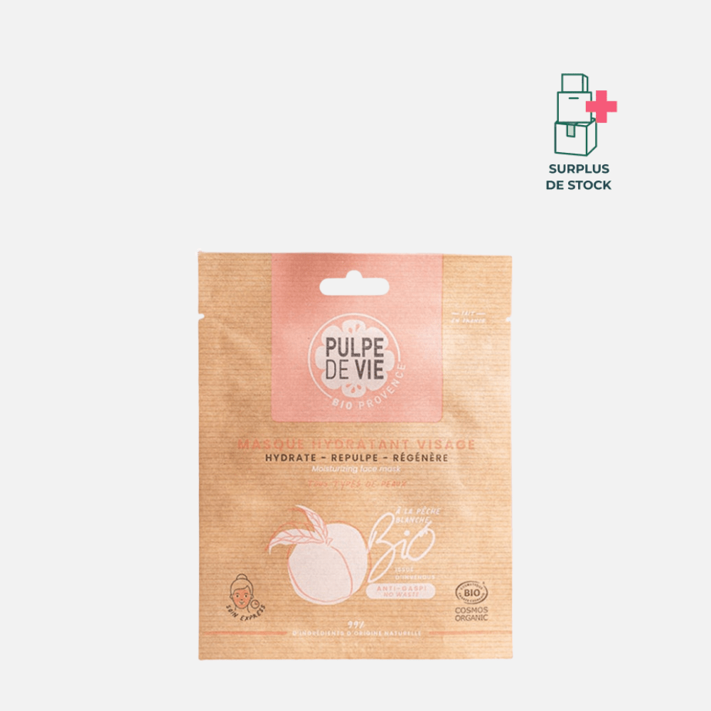 MASQUE EN TISSU HYDRATANT Soin Visage Pulpe de Vie Masque Hydratant 