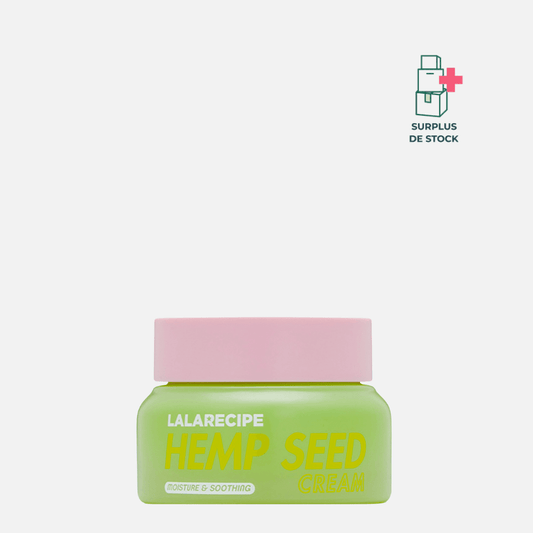 Hemp Seed Cream - Hydratante et Apaisante Soin Visage LALARECIPE 50 ml 