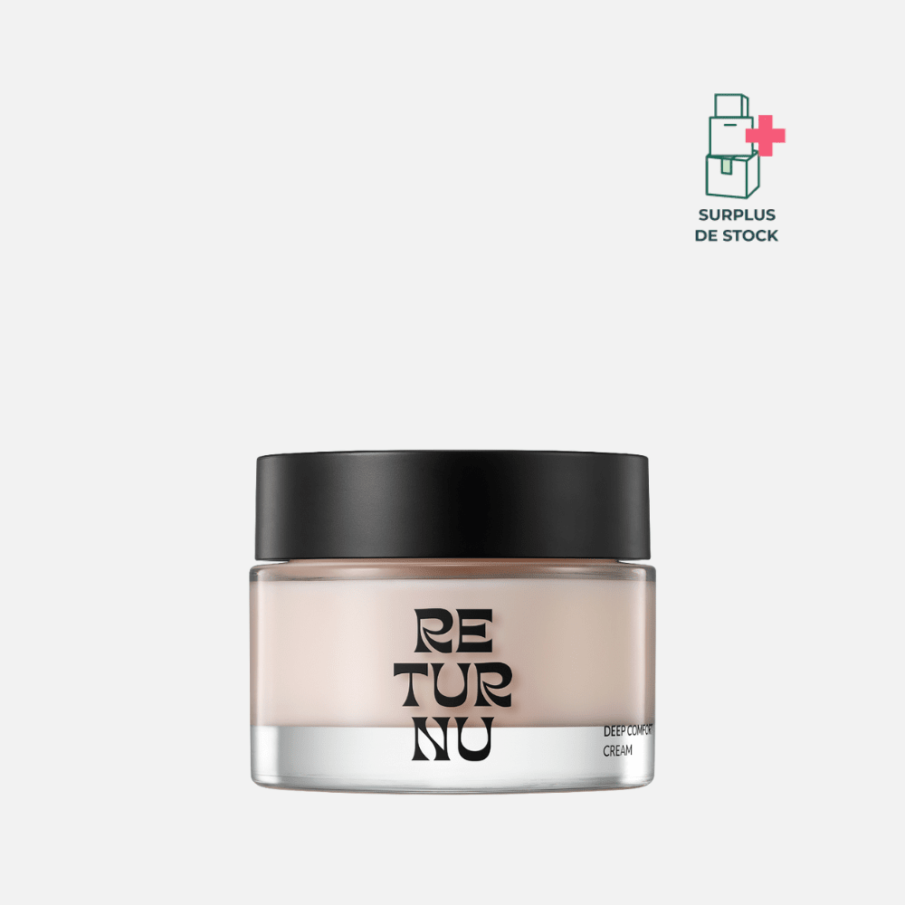 Deep Comfort Cream - Hydratante Apaisante et Réparatrice Soin Visage RETURNU 50 ml 