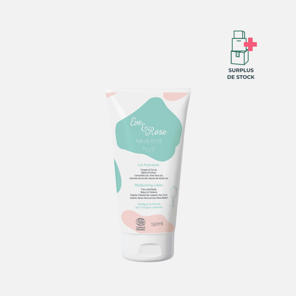 Lait hydratant bébé certifié bio Soin Corps EVE ET ROSE 150 ml 