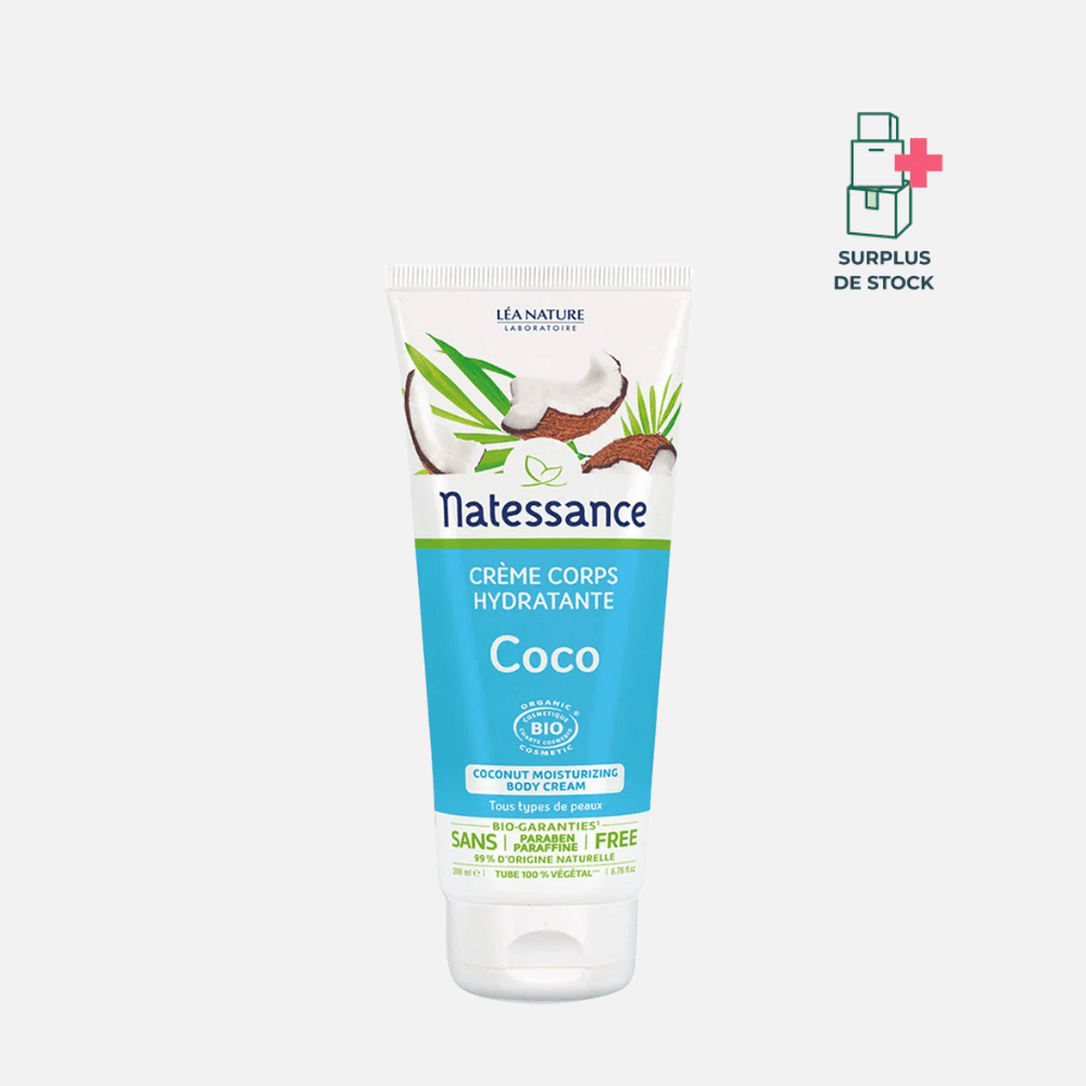 Crème Corps Hydratante Coco Soin Corps NATESSENCE 200 ml 