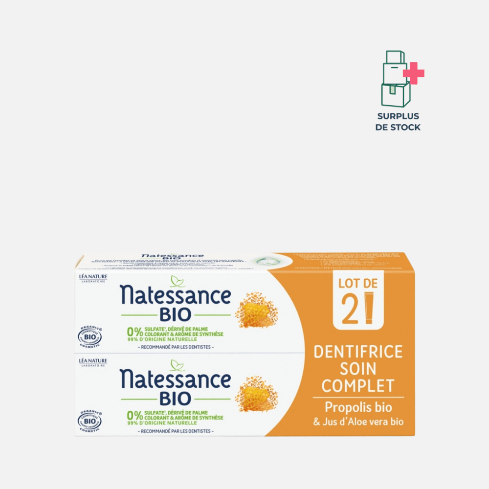 Dentifrice soin complet - Lot de 2 Soin dentaire NATESSENCE 2 x 75 ml 