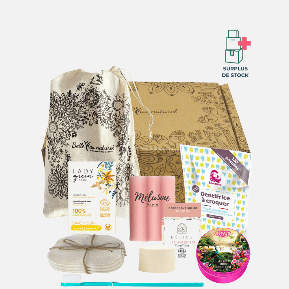 Coffret cadeau beauté hygiènes BIO Box Beauté Belle au Naturelle Coffret beauté hygiènes 